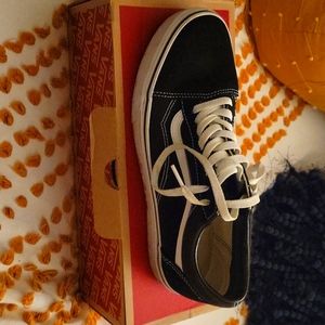 Old Skool blk/WHT Van's
